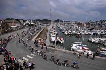Panorámica del pelotón. 