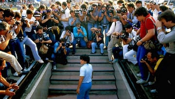 El día en que Maradona comenzó a escribir su historia en el Napoli