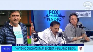 El uruguayo convers&oacute; en Fox Sports sobre la actualidad del f&uacute;tbol argentino, la de River y lo que espera en la final de la Copa Libertadores.