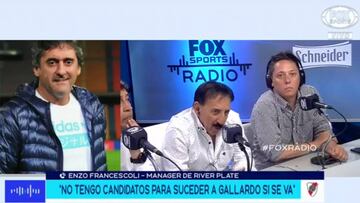 El uruguayo conversó en Fox Sports sobre la actualidad del fútbol argentino, la de River y lo que espera en la final de la Copa Libertadores.