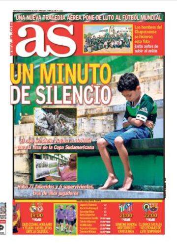 Las portadas de AS de noviembre