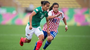 M&eacute;xico vs Paraguay femenil.