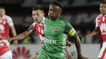 El segundo goleador de la Liga, le preocupa el tema de la efectividad del equipo para poder avanzar en la Liga Águila ante el Huila.