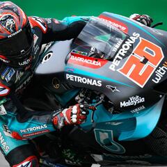 Triplete de Yamaha en el test: Quartararo, Maverick y Morbidelli