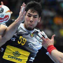 Dani Dujsebaev, rotura del ligamento de la rodilla derecha