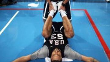 <b>TOCADO. </b>Chandler arrastra un problema muscular en una pierna.