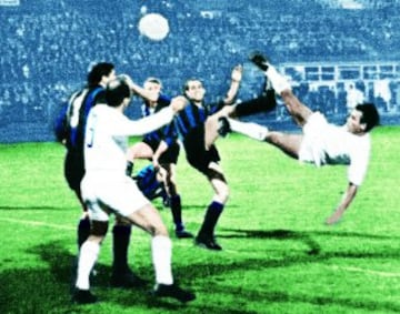 El Inter de Milan con Helenio Herrera en el banquillo ganó su primera copa de Europa ante el Real Madrid en 1964.