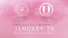 Inter Miami - Universitario: horario, TV y dónde ver el amistoso internacional