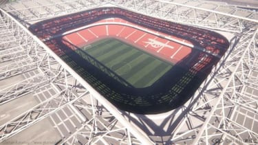 El estadio del Arsenal virtual más realista que verás