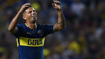 Edwin Cardona, jugador de Boca Juniors