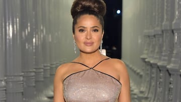 Salma Hayek en la Gala de LACMA Art + Film 2019 Presentada por Gucci en el LACMA; Los Angeles, California.Noviembre 02, 2019.