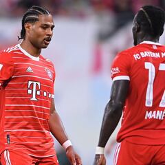 El Bayern pone a la venta a Mané, Sané y Gnabry
