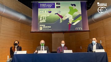 Presentación de la 'Basque Country Internacional Women's Cup'.