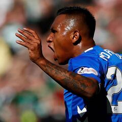 ¿Alfredo Morelos, el colombiano con más expulsiones en Europa?