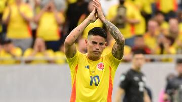 James Rodríguez targets first international trophy with Colombia
