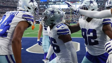 Two TDs by Lamb and Gallup help the Cowboys pull off their third win in a row with backup quarterback Cooper Rush filling in.