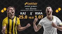 Kairat Almaty vs. Real Madrid: horario, dónde ver, pronósticos y clasificación