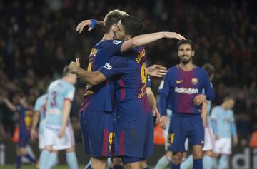 Rakitic marcó el definitivo 5-0.