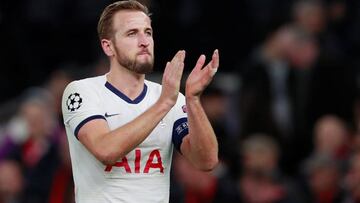 Kane, en un partido con el Tottenham.