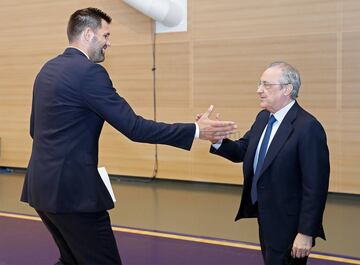 Homenaje y despedida a Felipe Reyes