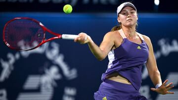 Rybakina reta a Halep por el título en la final de Dubái