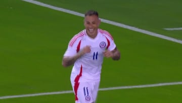 ¡Regreso goleador de Vargas! Así fue el primer tanto de la Roja en la ‘era Gareca’