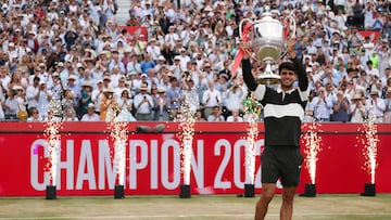 Resumen, resultado y ganador del Alcaraz - Lehecka: final del ATP 500 de Queen’s