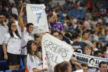 Trofeo Santiago Bernabeu. Homenaje a Raúl.