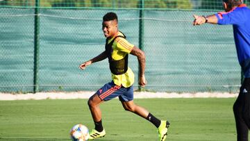 Wilmar Barrios habl&oacute; previo al duelo con Chile 