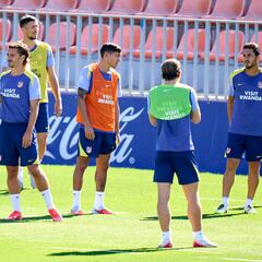 Koke y Nico, en el once del Cholo
