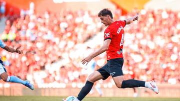 Kumbulla, central ítalo-albanés del RCD Mallorca.