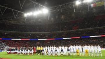 Wembley honró al fútbol y La Marsellesa resonó en Londres