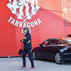 Enrique Martín se sentará en el banquillo ante el Zaragoza