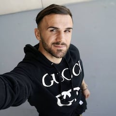 Armando Sadiku: "Quiero dejar huella aquí en el Málaga"