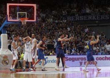 Las mejores imágenes del Real Madrid - Barcelona de baloncesto