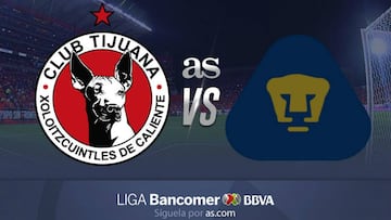 Xolos vs Pumas en vivo online: Liga MX, jornada 8