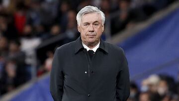 Carlo Ancelotti, entrenador del Real Madrid.