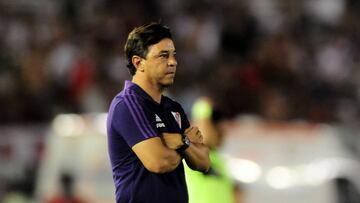 El entrenador de River Plate, Marcelo Gallardo, admitió que no pueden “darse el lujo de perder tres partidos seguidos” como ha sucedido en una semana.