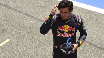 Carlos Sainz en Montmeló.