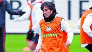 Silva se entrenó a la vuelta.