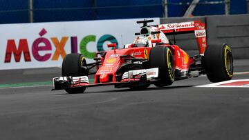 Vettel sorprende a Mercedes y manda en el GP de México