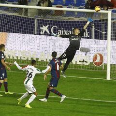Marcar un gol al Levante, misión casi imposible para el Leganés