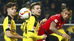 Vidal destaca en Bayern que sale ileso en su visita al Dortmund