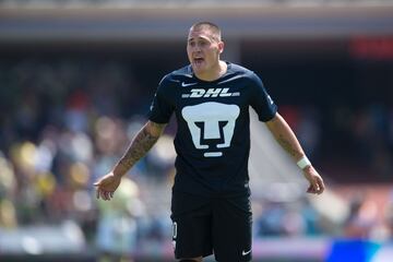 Demostró su olfato goleador en el más reciente torneo con los felinos, pero sus lesiones e indisciplina no lo dejaron estallar su talento. Si se aplica en el ataque universitario, podría ser considerado por su selección para el Mundial dentro de un año.