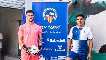 Diego Fuoli y V&iacute;ctor Garc&iacute;a, presentados como nuevas incorporaciones del Sabadell.