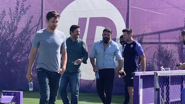 Paulo André, Domingo Catoira, Mazziotti y Pezzolano.