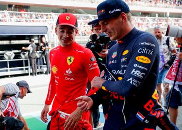 Leclerc señala a la estrategia de Ferrari