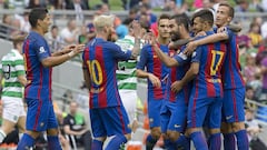 Barcelona beat Celtic with Messi mostly quiet