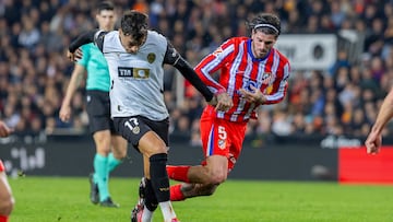 22/02/25
PARTIDO DE PRIMERA DIVISION
VALENCIA CF - ATLETICO DE MADRID
IVAN JAIME - RODRIGO DE PAUL