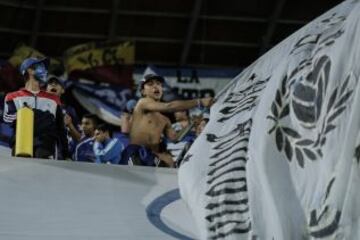 La hincha de Millonarios llenó el Campín para ver a su equipo ante Cúcuta Deportivo.